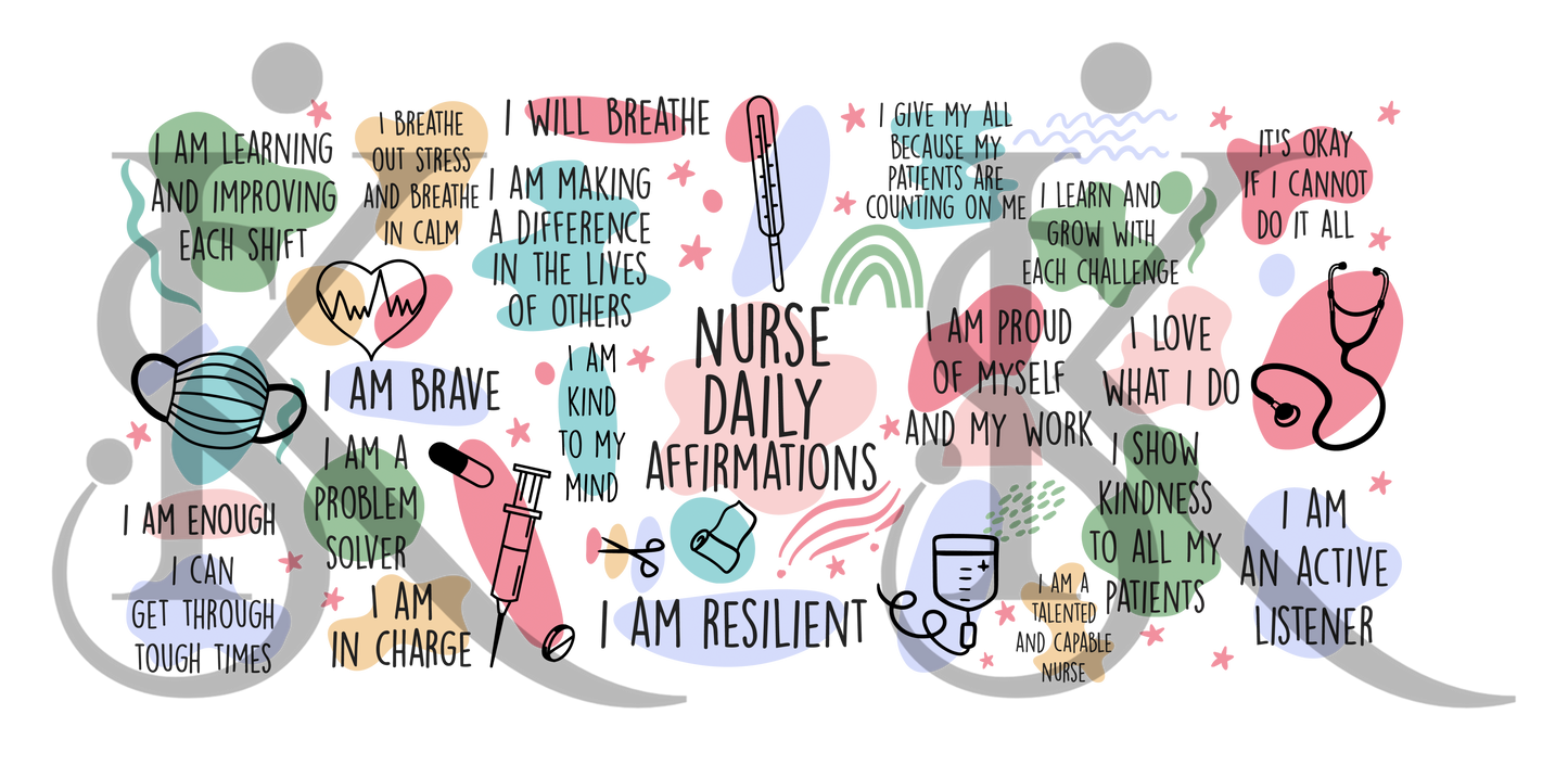 Affirmation Cup Wraps (16oz)