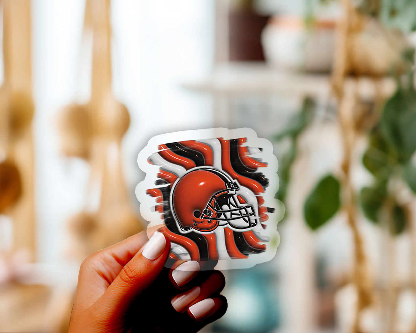 NFL PUFFY DESIGN STICKER