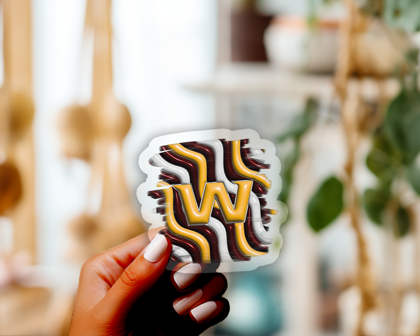 NFL PUFFY DESIGN STICKER