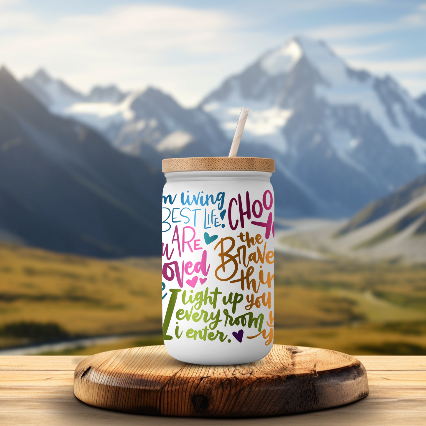 Affirmation Cup Wraps (16oz)