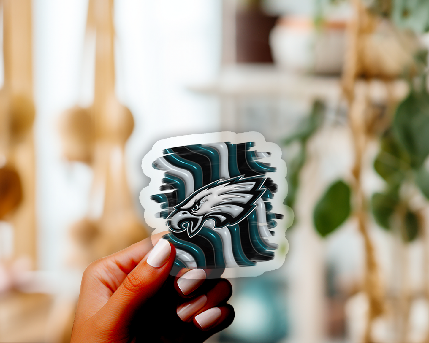 NFL PUFFY DESIGN STICKER