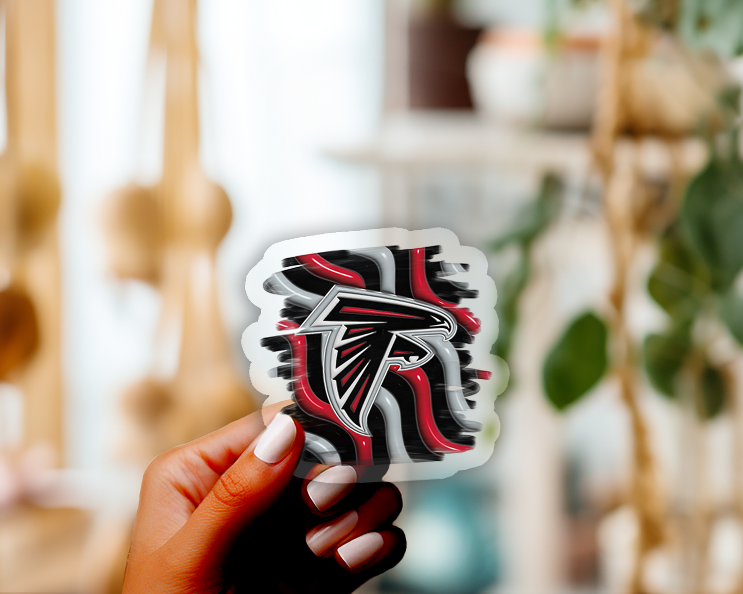 NFL PUFFY DESIGN STICKER