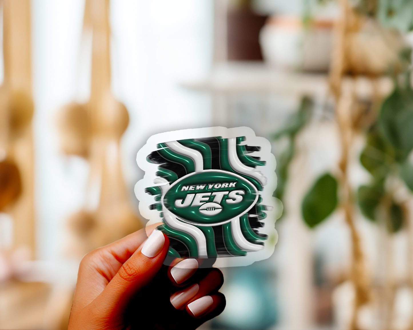 NFL PUFFY DESIGN STICKER