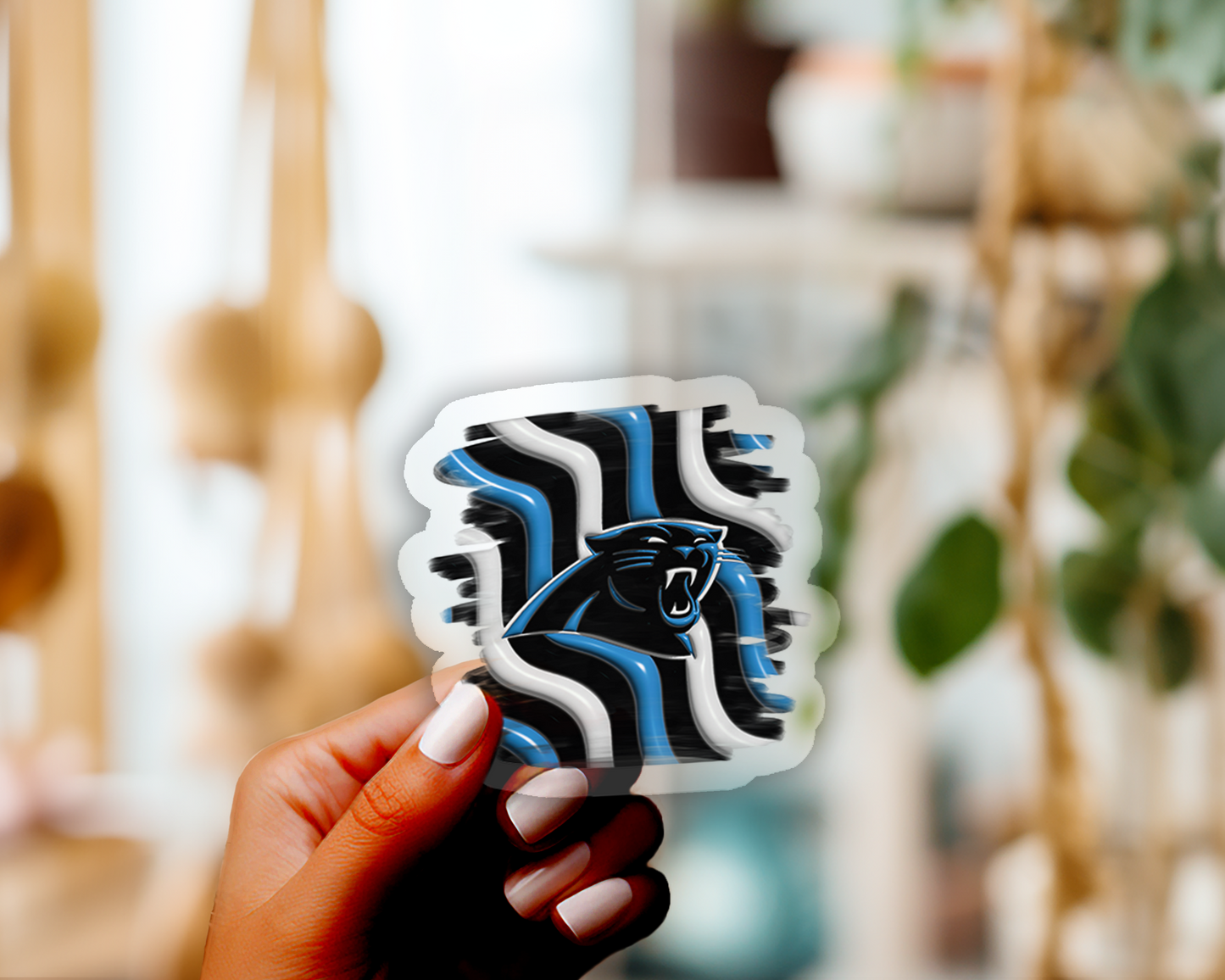 NFL PUFFY DESIGN STICKER