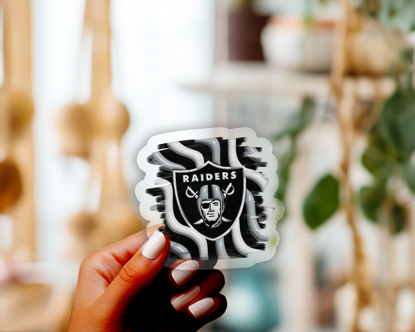 NFL PUFFY DESIGN STICKER
