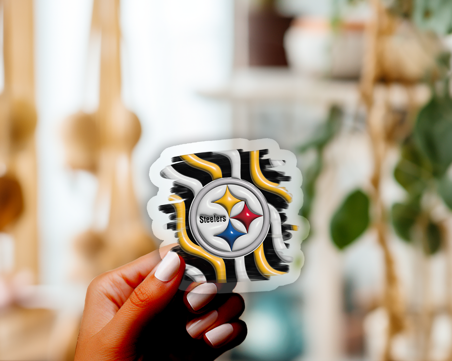 NFL PUFFY DESIGN STICKER