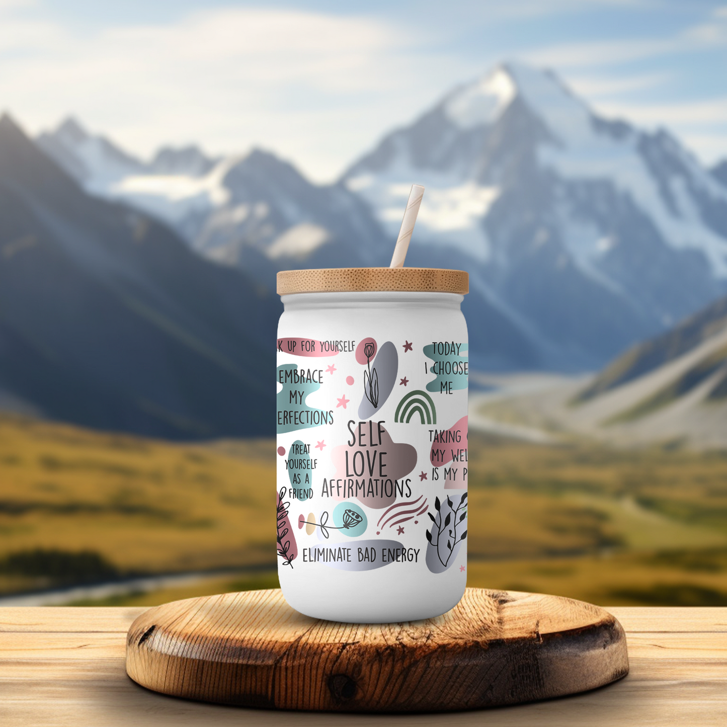 Affirmation Cup Wraps (16oz)
