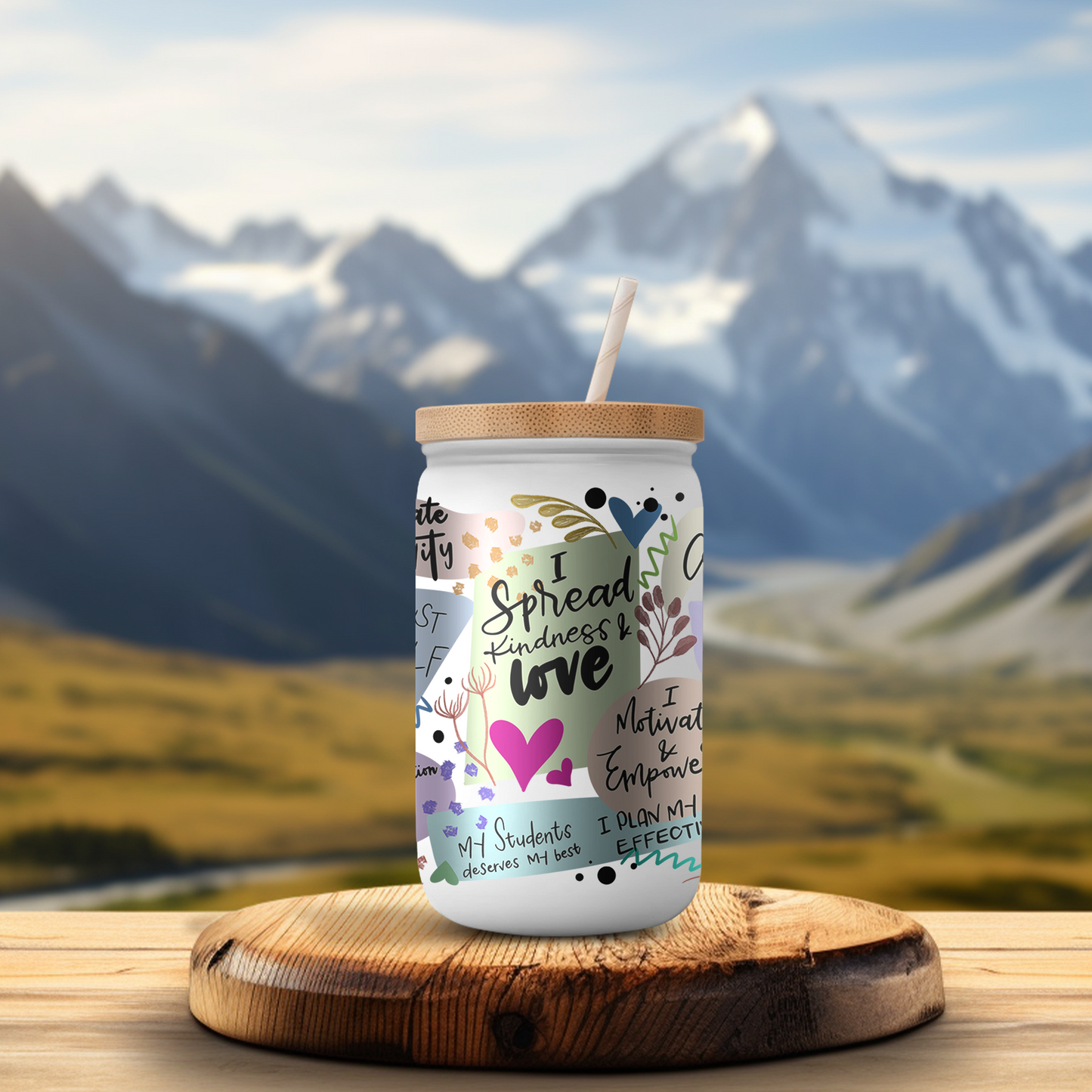 Affirmation Cup Wraps (16oz)