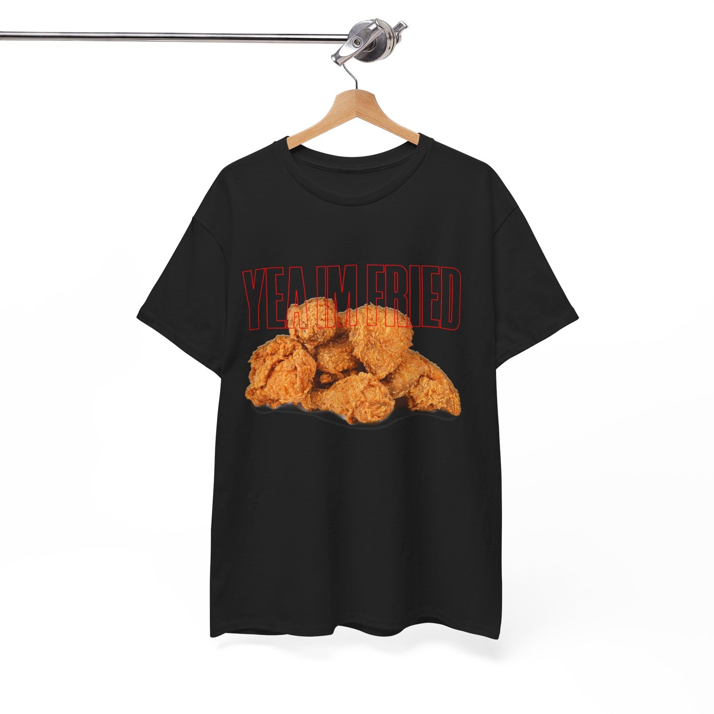 "Yea I'm Fried" Crispy Humor Graphic Tee