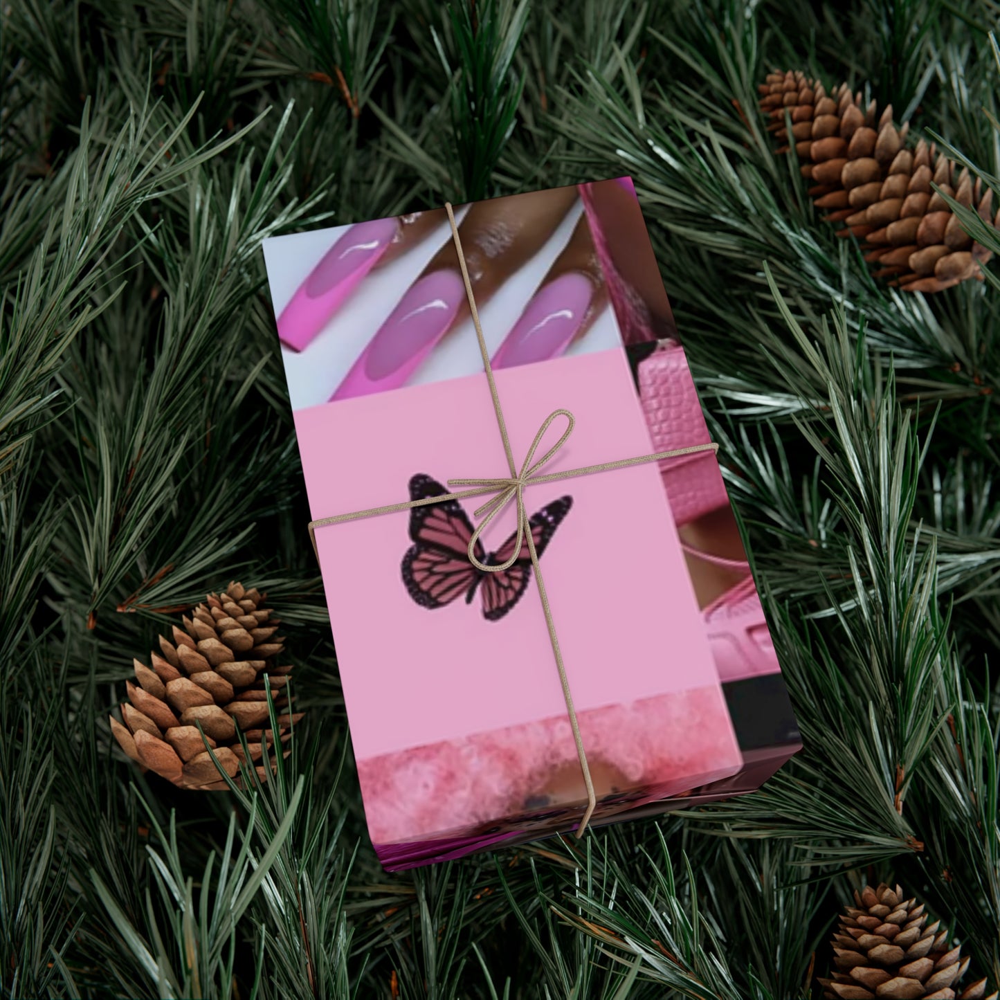 African American Barbie Gift Wrap Papers