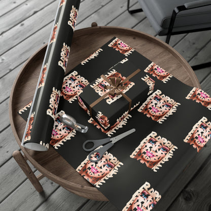 Barb Face Gift Wrap Papers