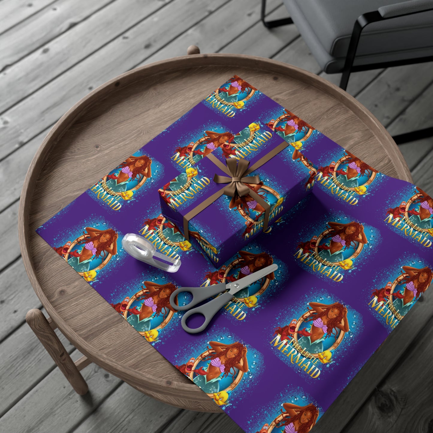 The Little Mermaid Gift Wrap Papers