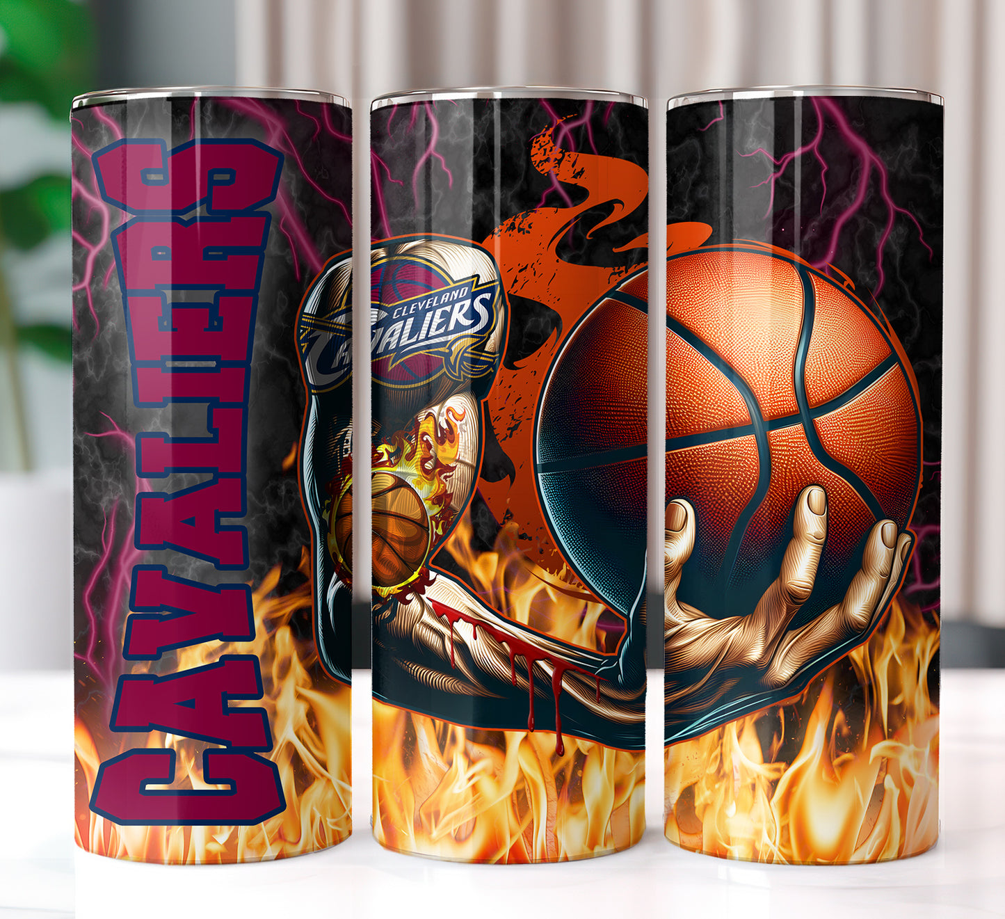 NBA Tatted Arm Tumbler Wrap