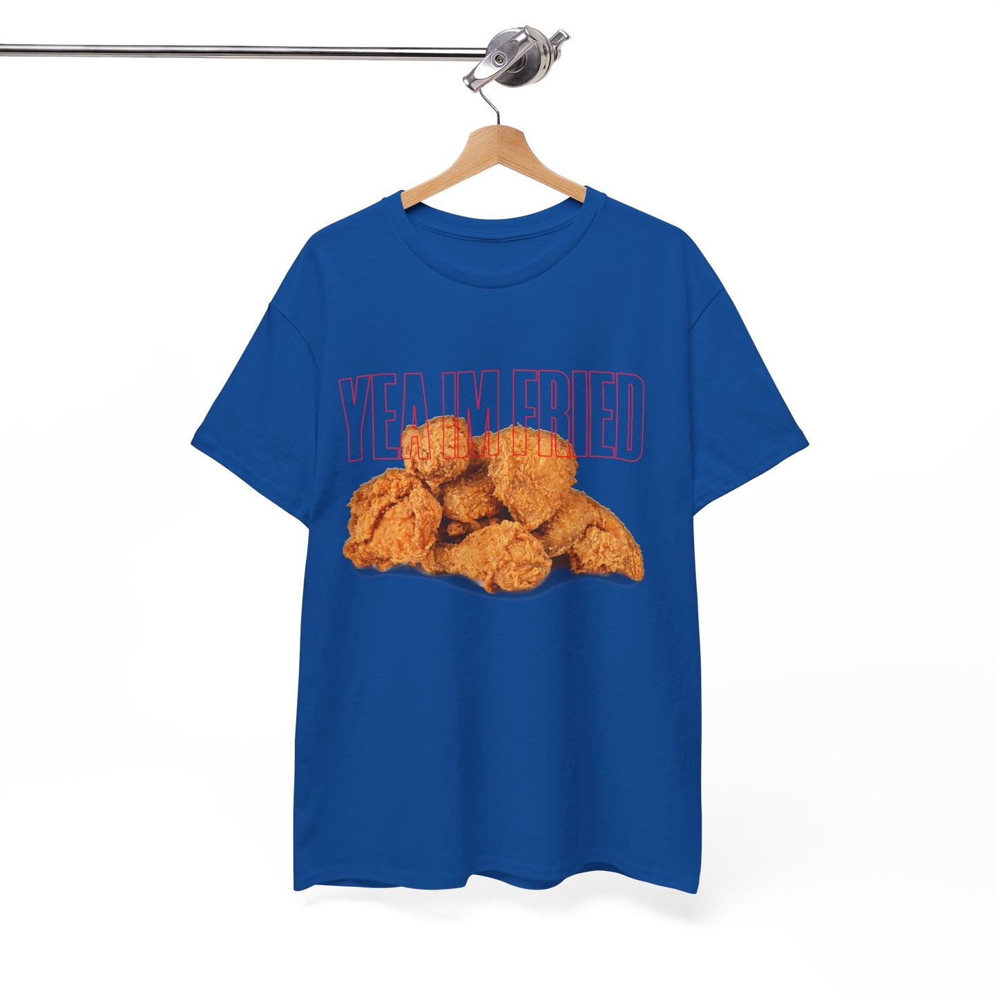 "Yea I'm Fried" Crispy Humor Graphic Tee