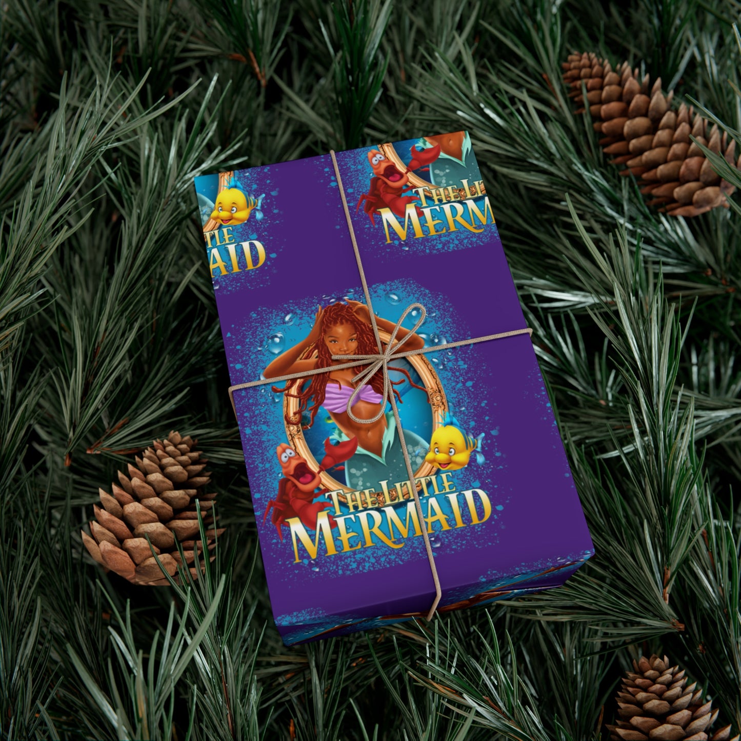 The Little Mermaid Gift Wrap Papers