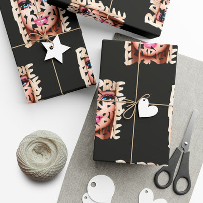 Barb Face Gift Wrap Papers