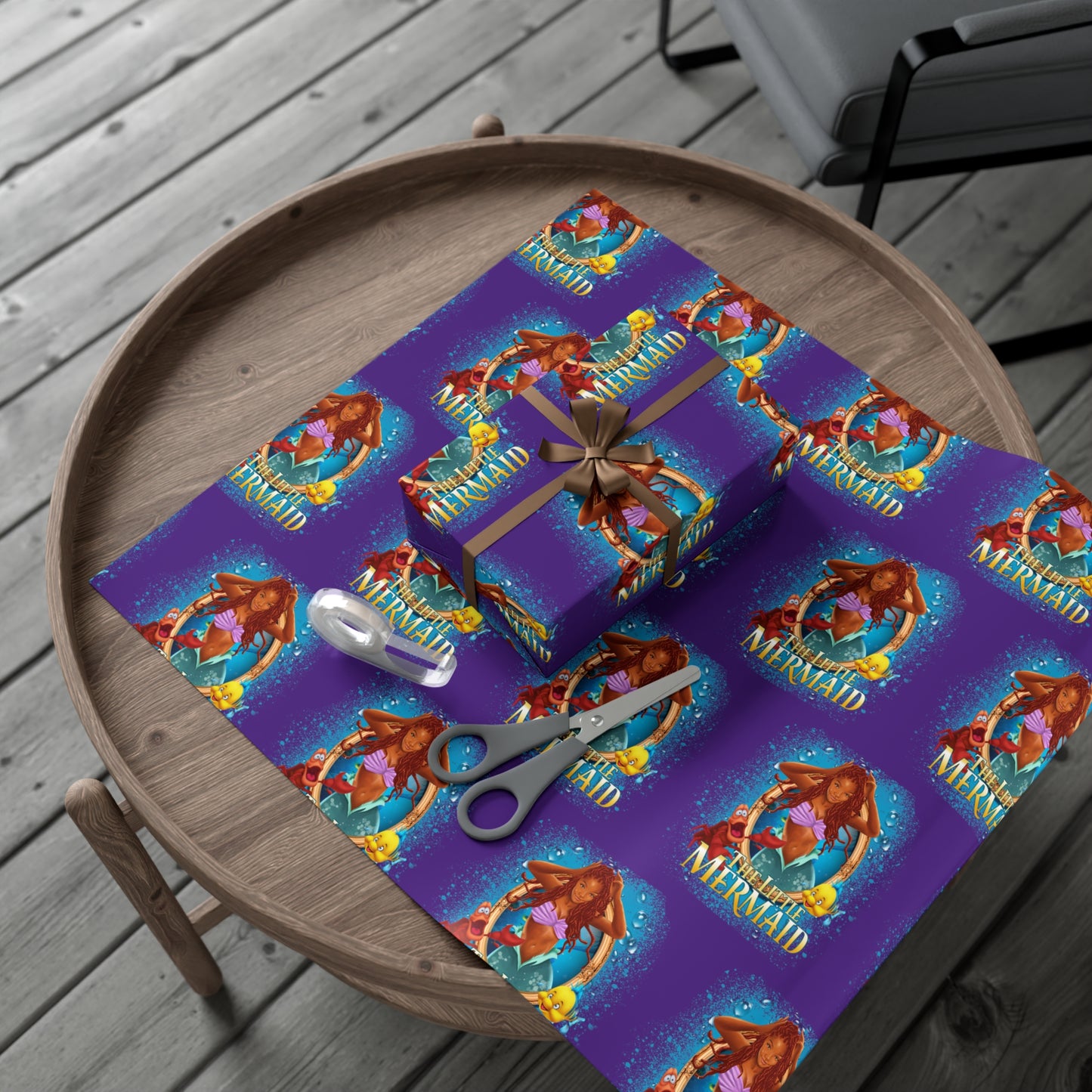 The Little Mermaid Gift Wrap Papers