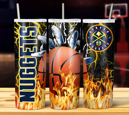 NBA Fire Hands Tumbler Wrap