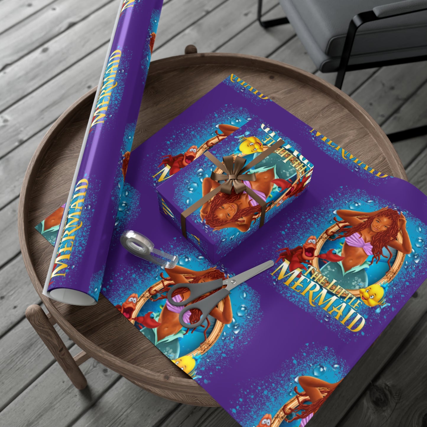 The Little Mermaid Gift Wrap Papers