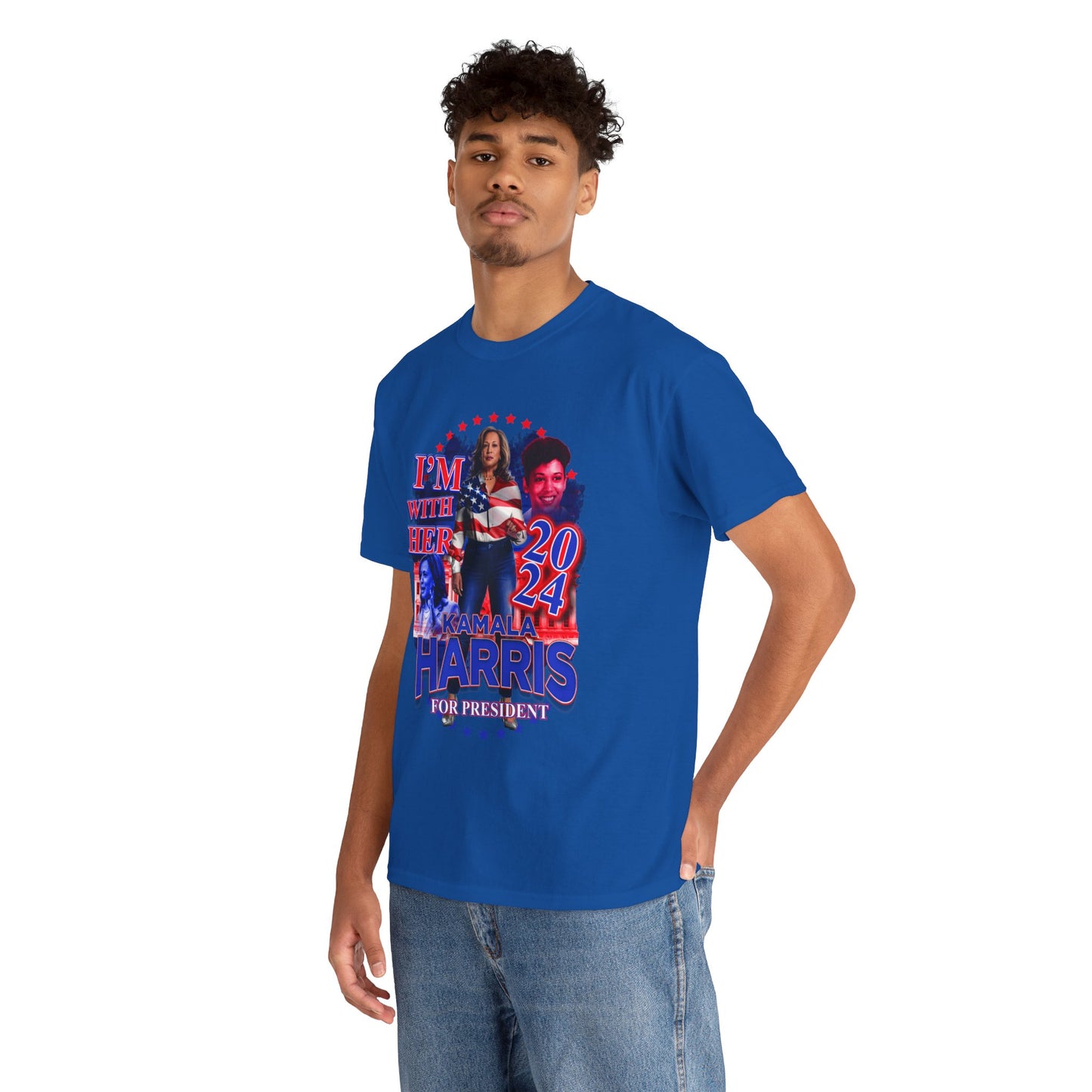 "I'm With Her" Kamala Harris 2024 Presidential Campaign Tee