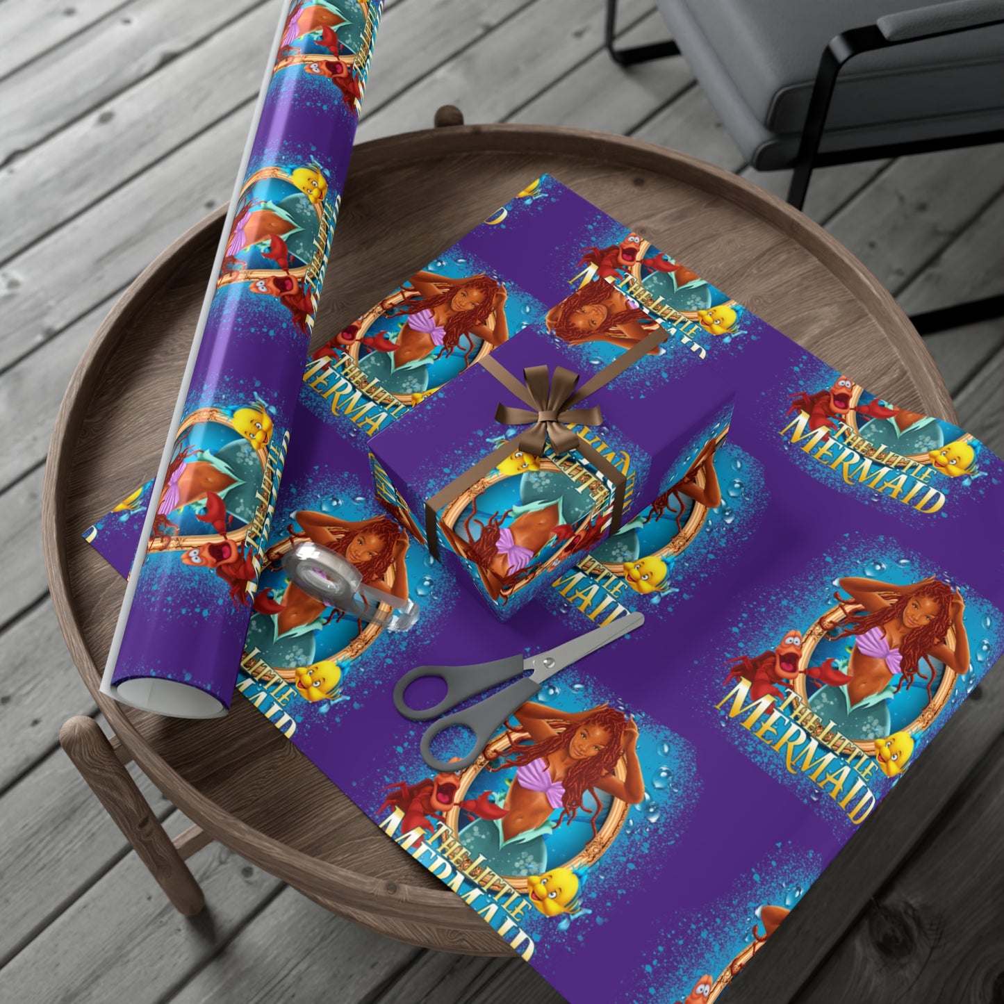 The Little Mermaid Gift Wrap Papers