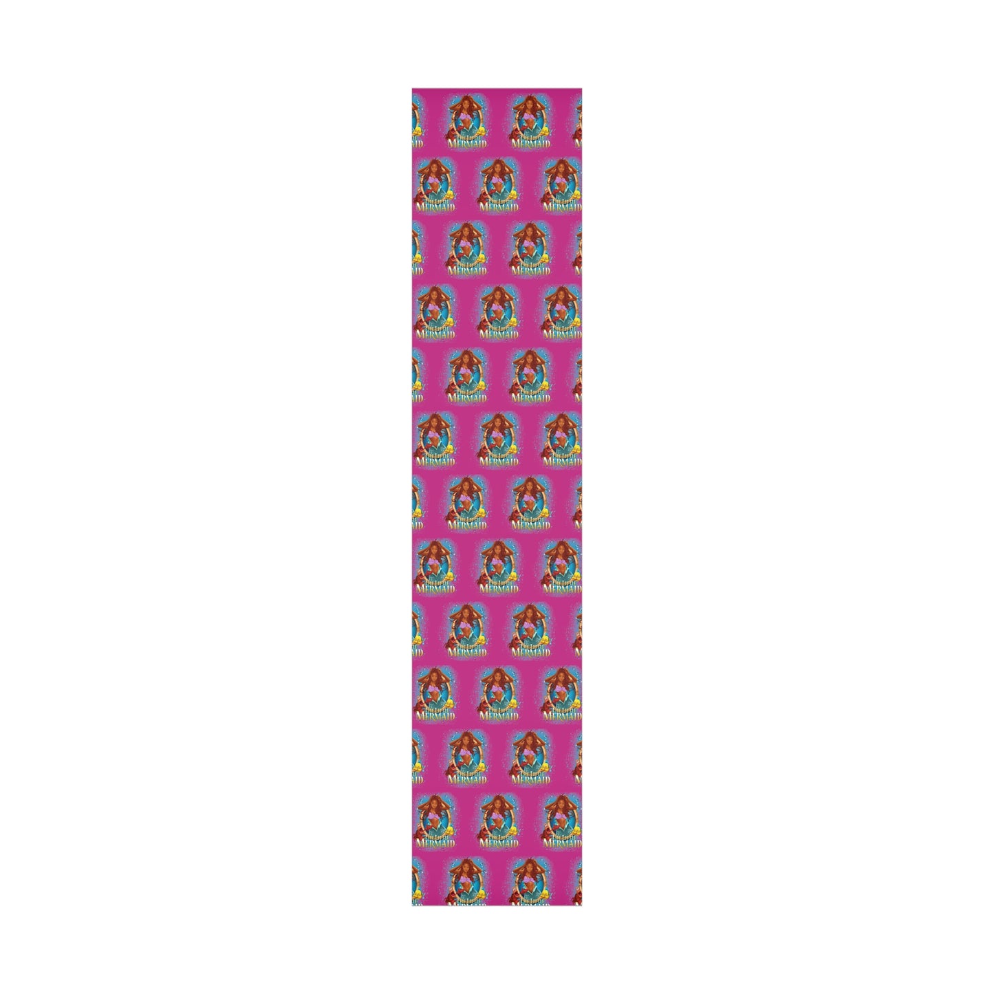 The Little Mermaid Pink Gift Wrap Papers