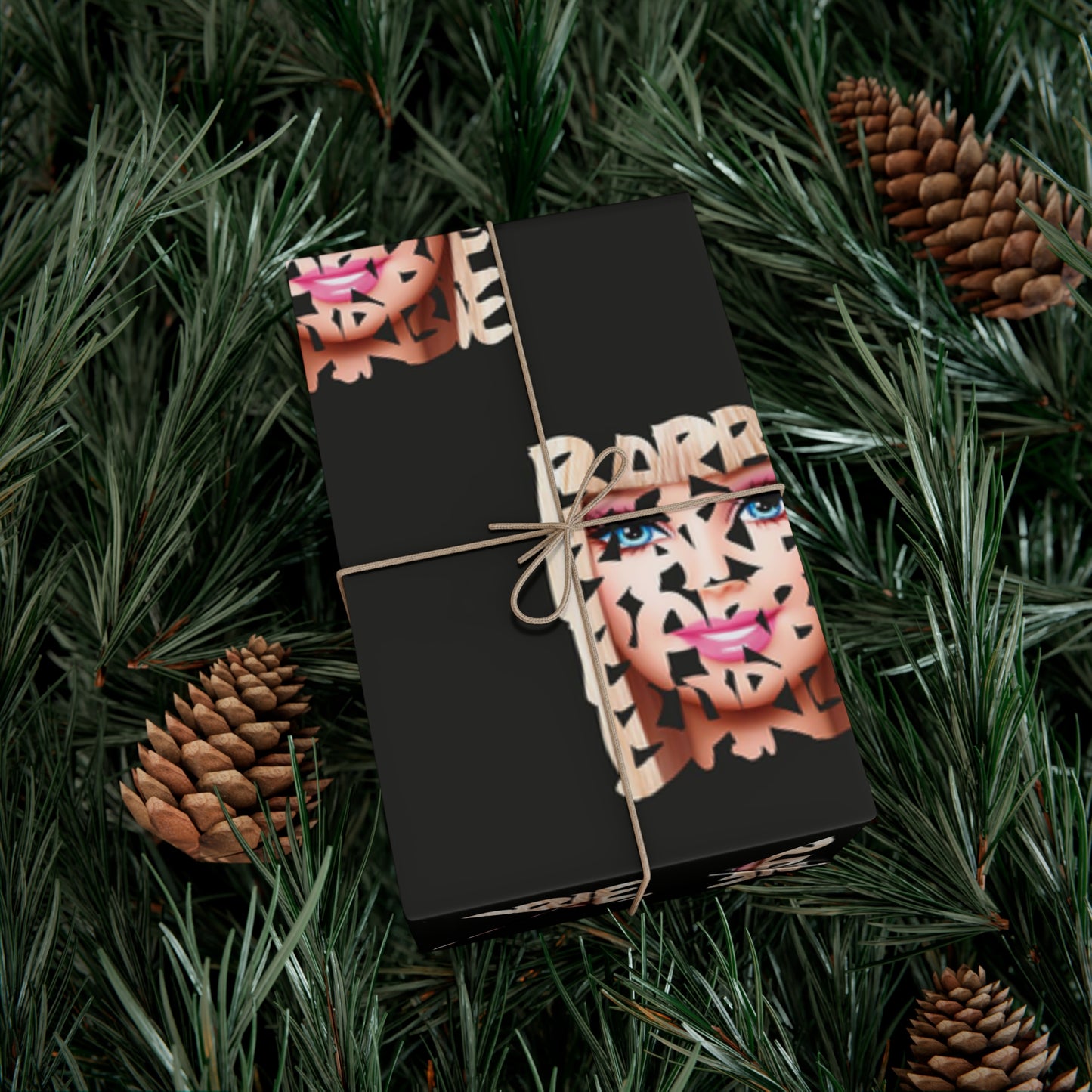 Barb Face Gift Wrap Papers