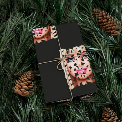 Barb Face Gift Wrap Papers
