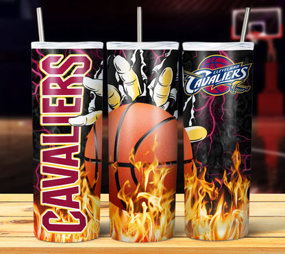 NBA Fire Hands Tumbler Wrap