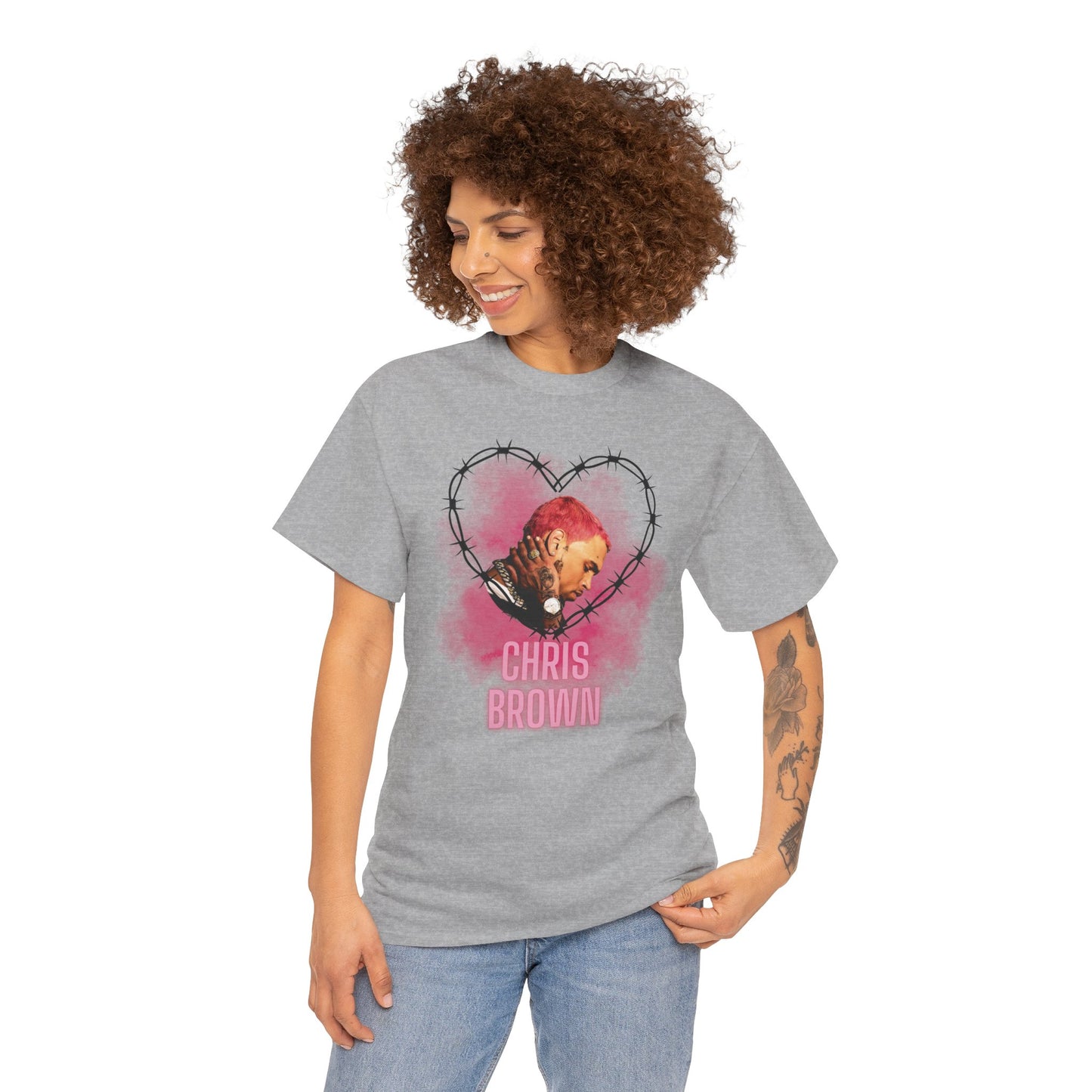 Chris Brown Heart T-Shirt
