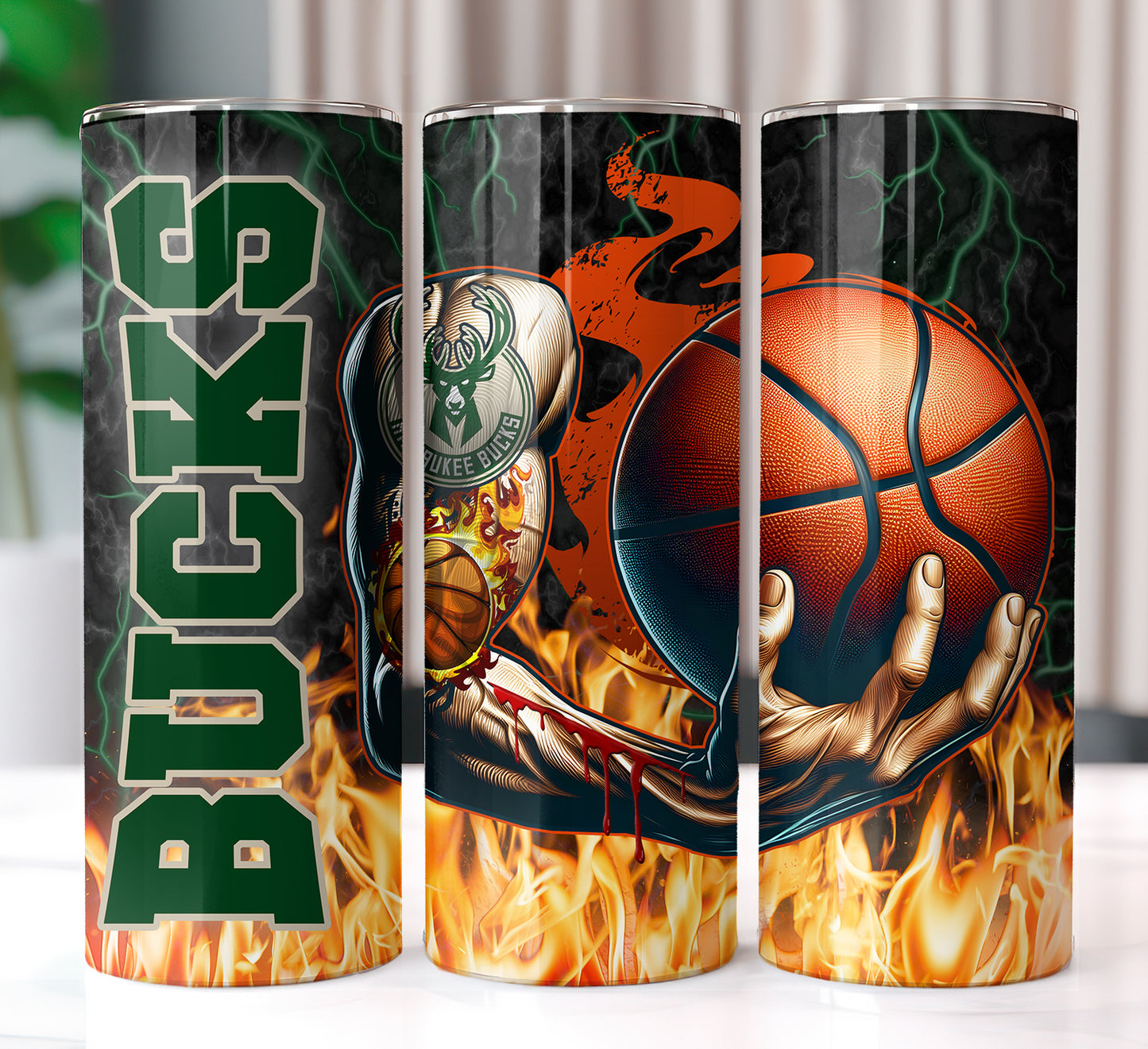 NBA Tatted Arm Tumbler Wrap