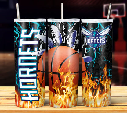 NBA Fire Hands Tumbler Wrap