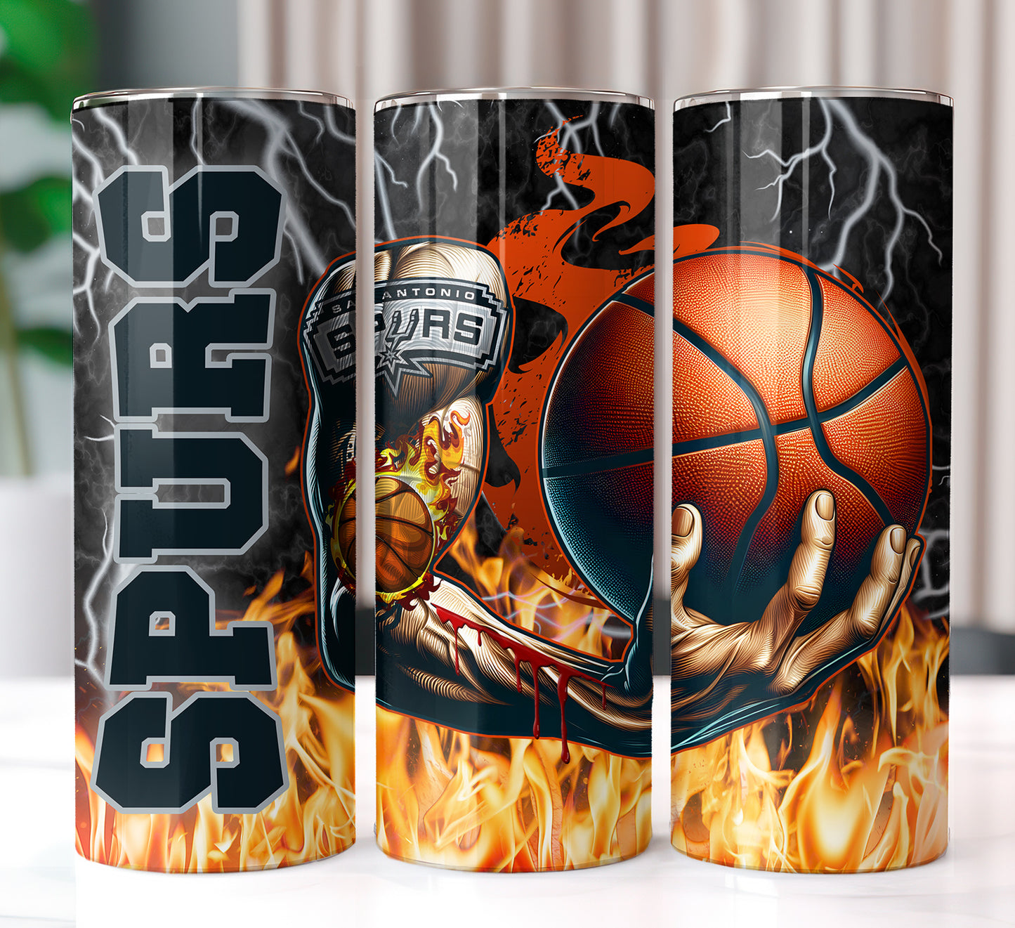 NBA Tatted Arm Tumbler Wrap
