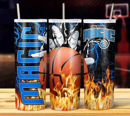 NBA Fire Hands Tumbler Wrap