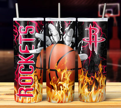 NBA Fire Hands Tumbler Wrap