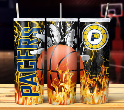 NBA Fire Hands Tumbler Wrap Bundle