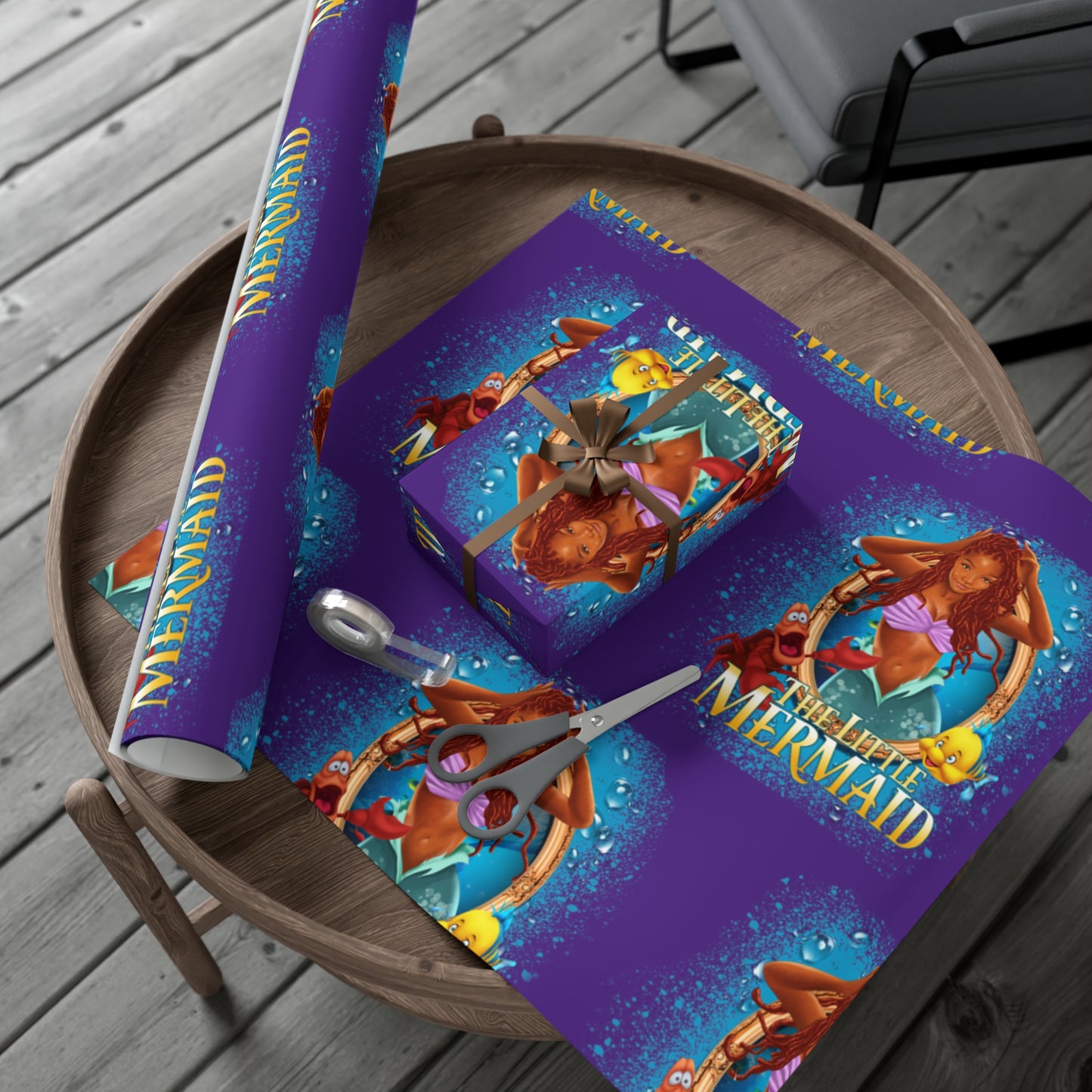 The Little Mermaid Gift Wrap Papers