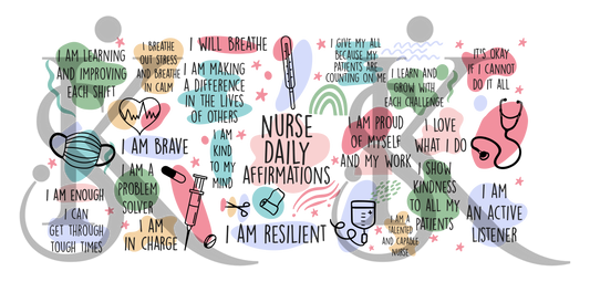 Affirmation Cup Wraps (16oz) (weekly sale)