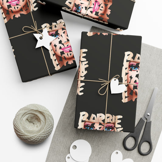 Barb Face Gift Wrap Papers
