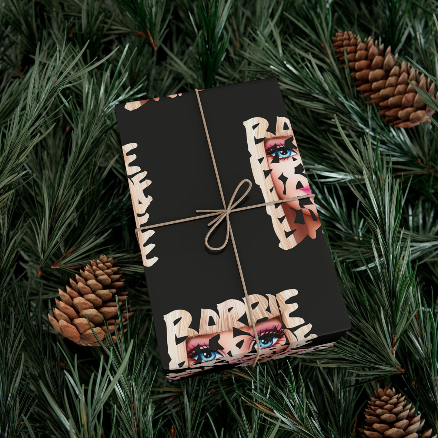 Barb Face Gift Wrap Papers