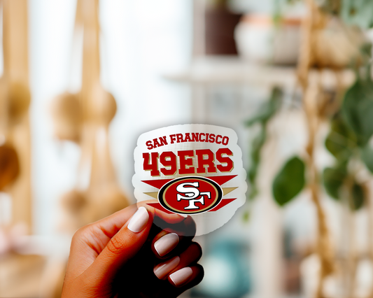 NFL TEAM UV DTF STICKER