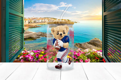 NFL Teddy UV DTF Sticker – 4” Tall | All 32 Teams Available