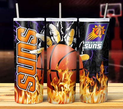 NBA Fire Hands Tumbler Wrap