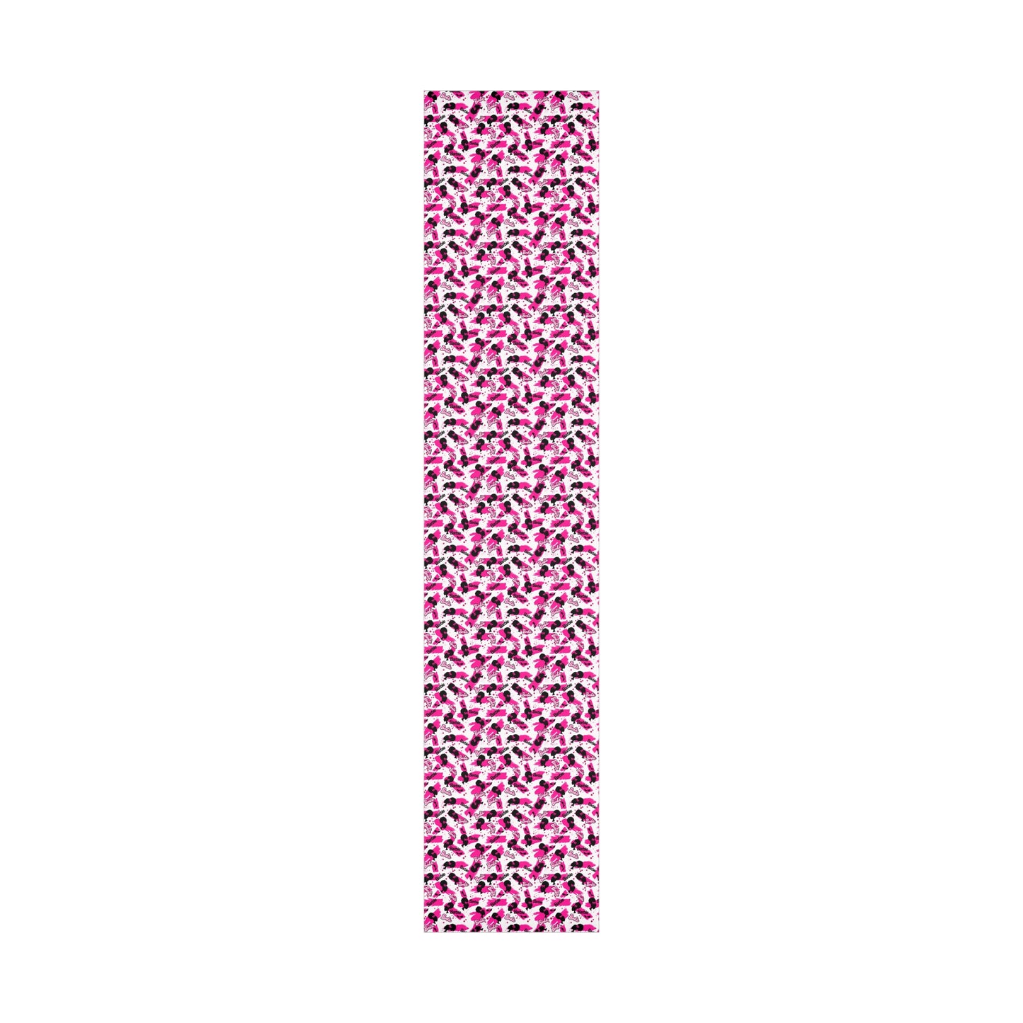 Black Barb Gift Wrap Papers