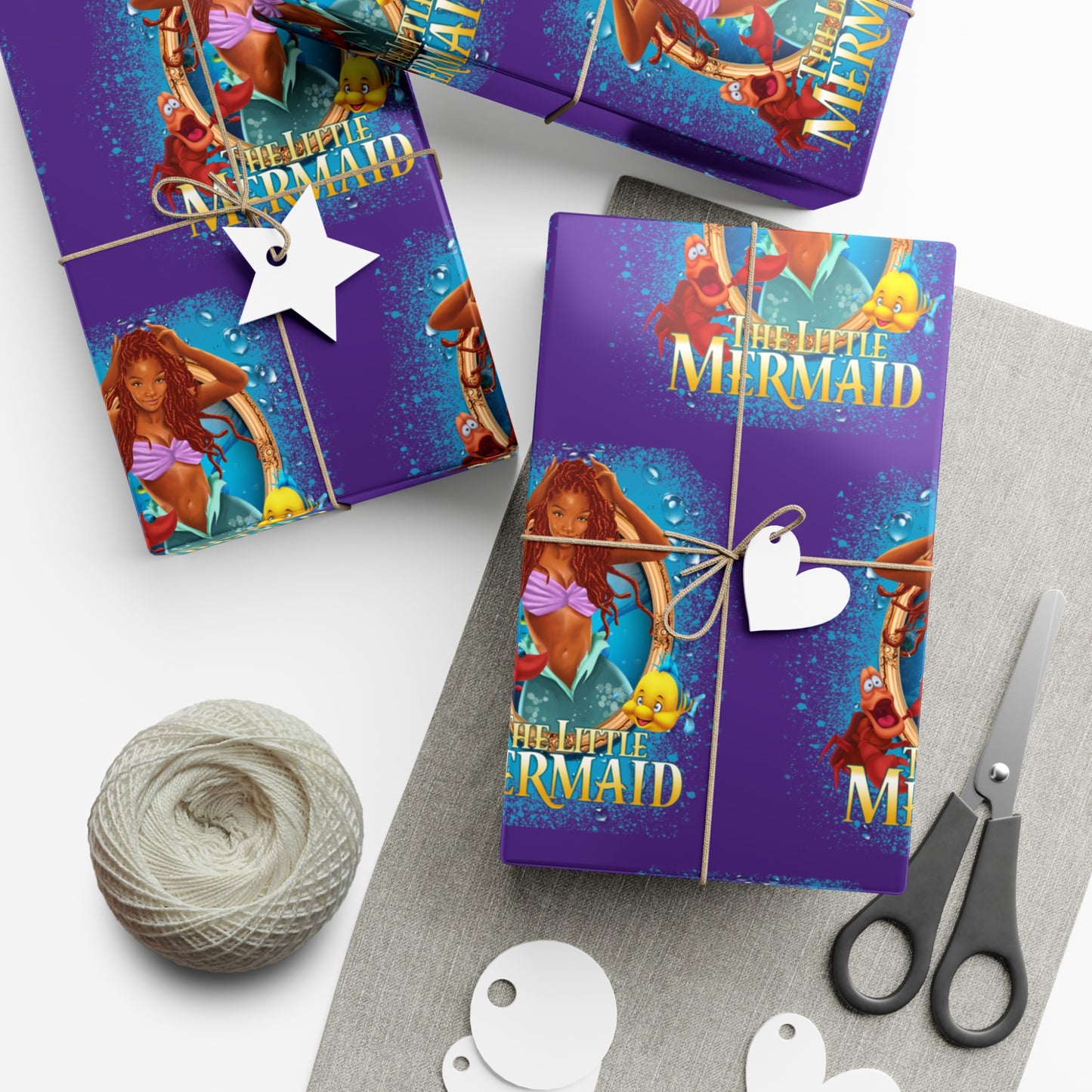 The Little Mermaid Gift Wrap Papers