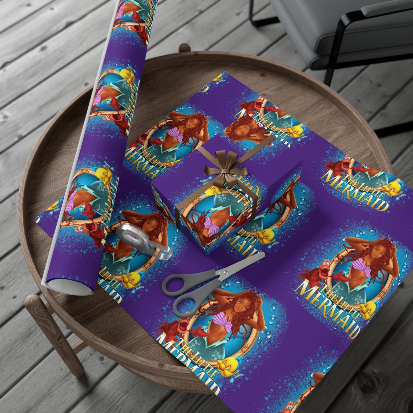 The Little Mermaid Gift Wrap Papers