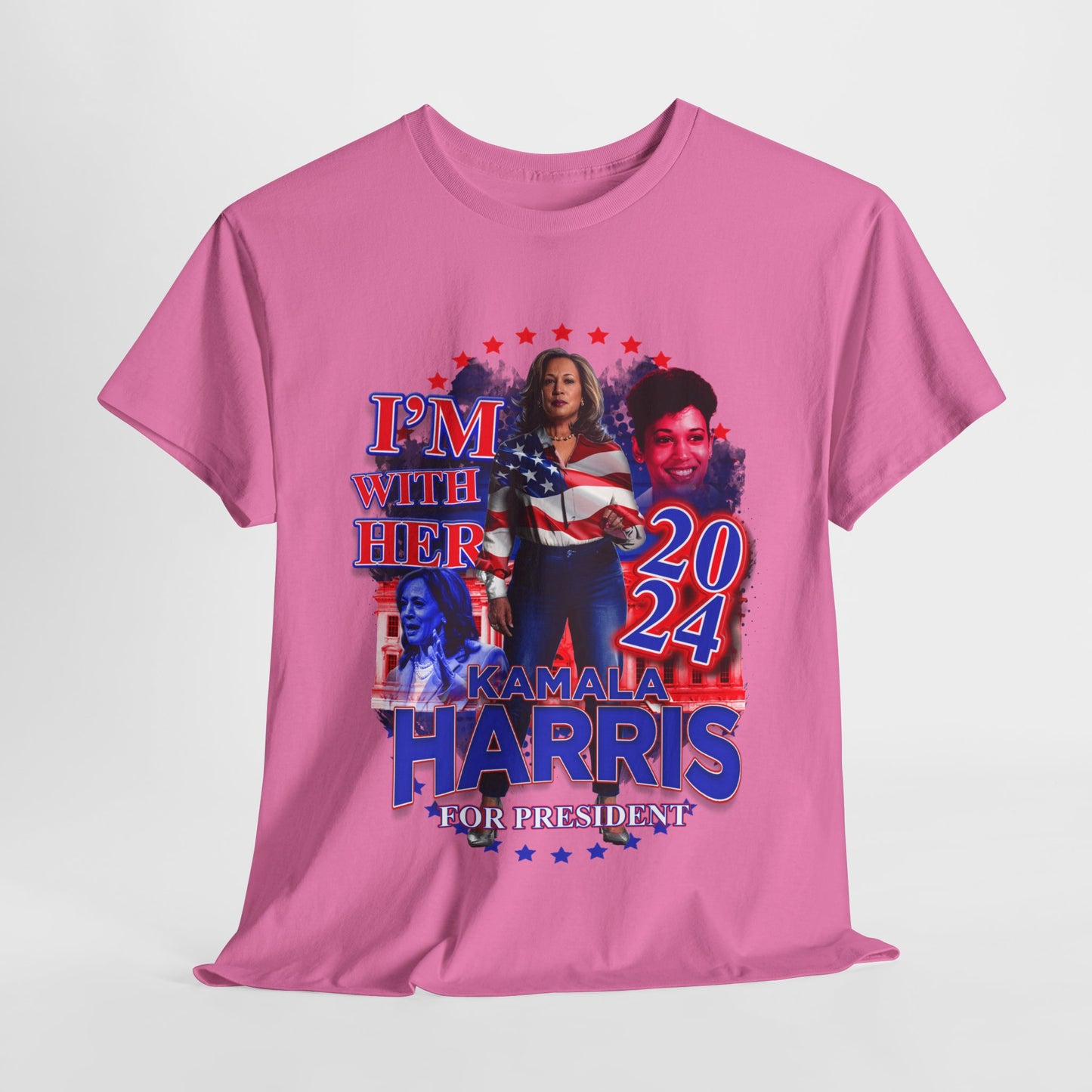 "I'm With Her" Kamala Harris 2024 Presidential Campaign Tee