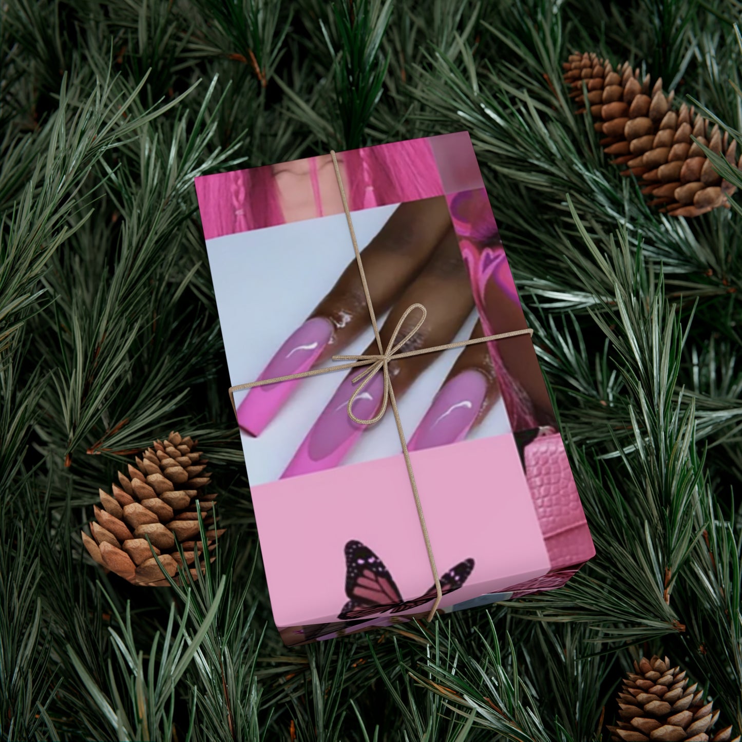 African American Barbie Gift Wrap Papers