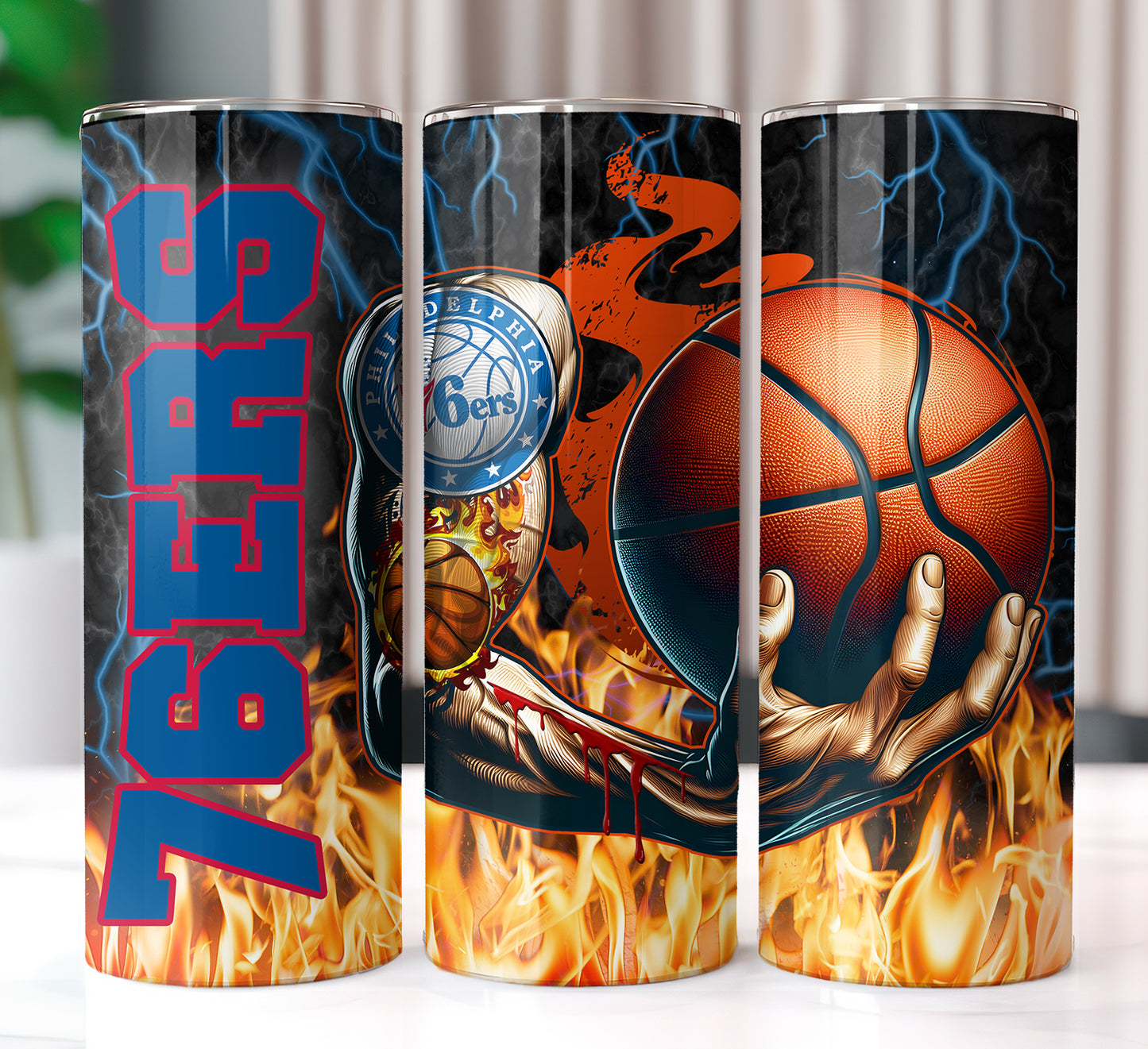 NBA Tatted Arm Tumbler Wrap