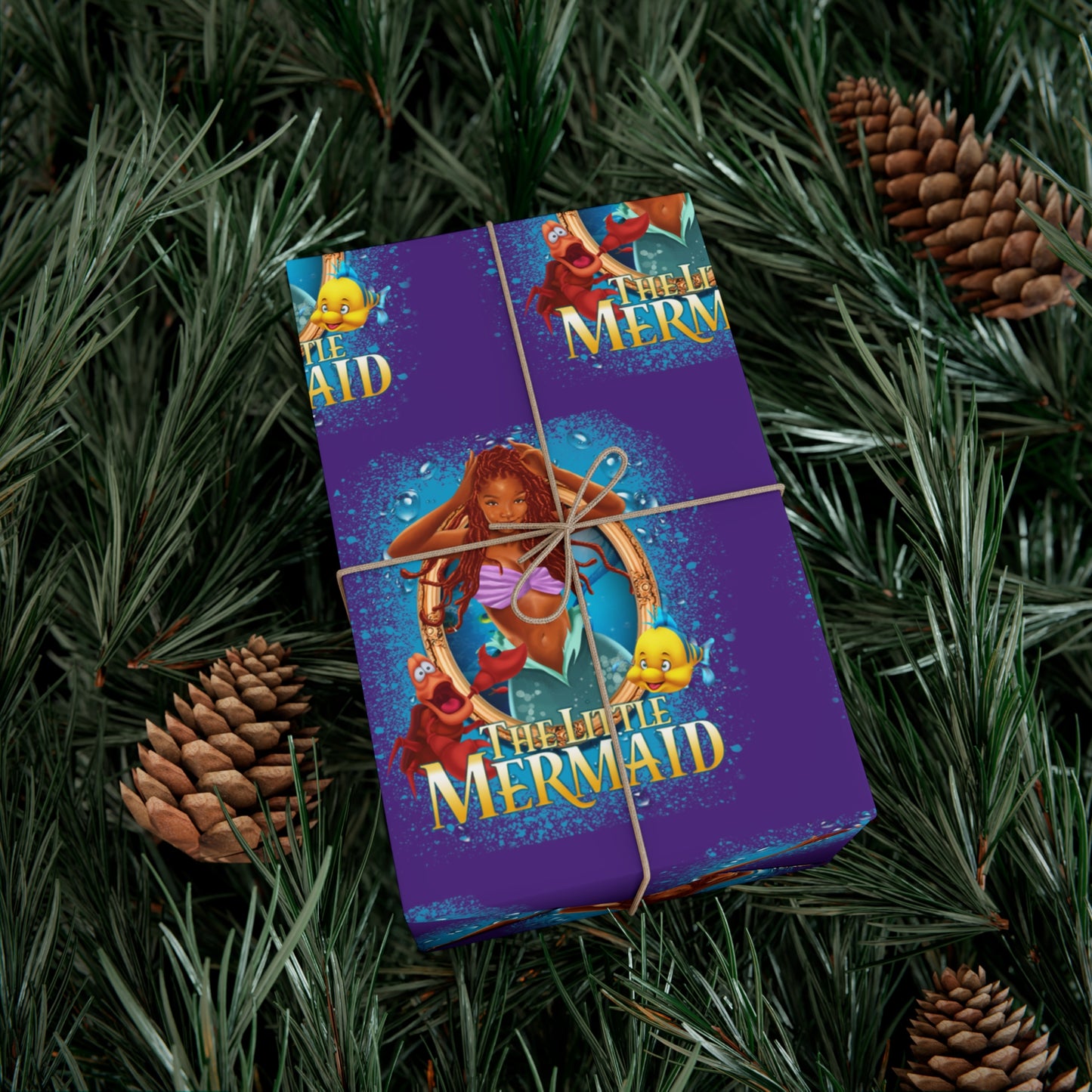 The Little Mermaid Gift Wrap Papers